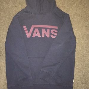 navy blue vans hoodie